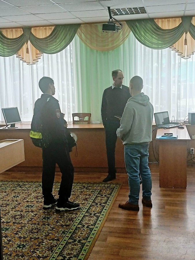 Встреча с представителем Пограничного управления ФСБ России по Амурской области 