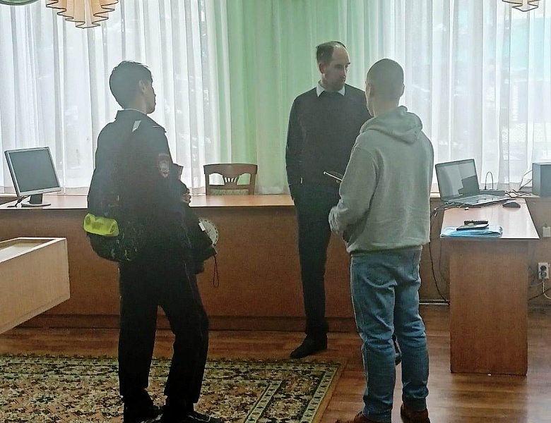 Встреча с представителем Пограничного управления ФСБ России по Амурской области 