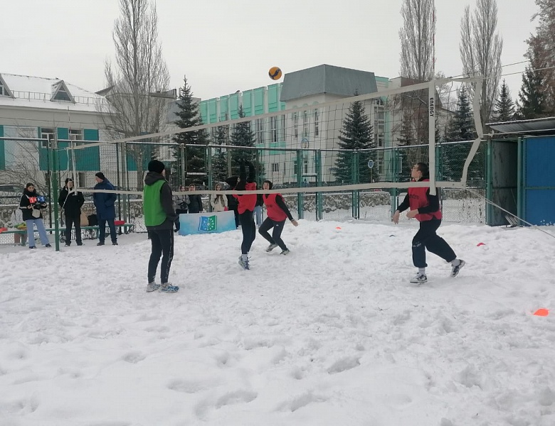 Волейбол на снегу 2023