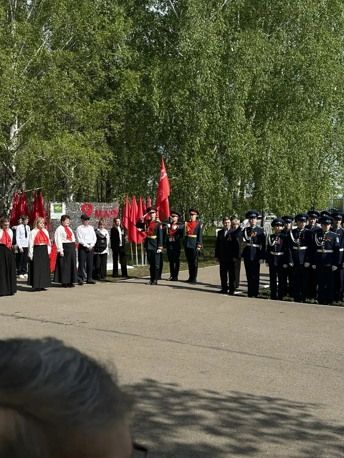 Гордость и память: наши мальчишки на Параде в Наумовке!