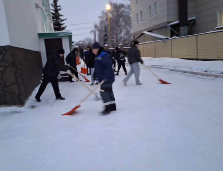 «СНЕЖНЫЙ ДЕСАНТ СКФКУиС» В ДЕЙСТВИИ!