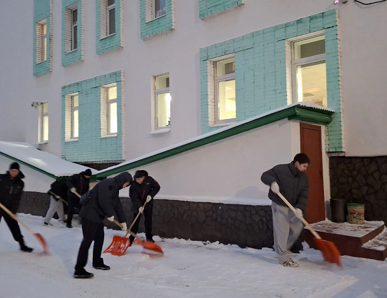«СНЕЖНЫЙ ДЕСАНТ СКФКУиС» В ДЕЙСТВИИ!